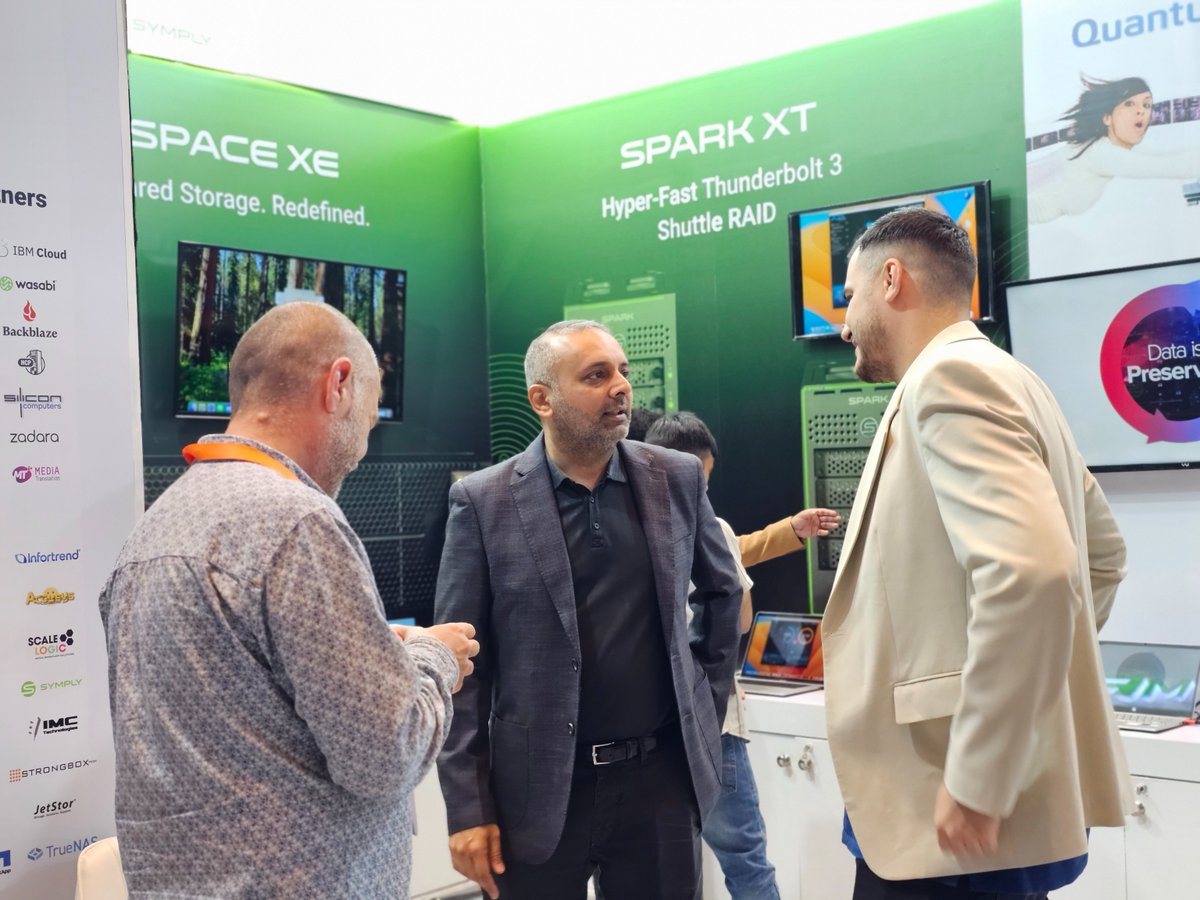 arkinfosolution's tweet image. Thank you for joining us at Broadcast India Show 2024 to explore Tiger Technology’s powerful solutions for media workflow management! Check out some of the best moments from our booth!

#TigerTechnology #BroadcastIndia #MediaWorkflow #Tech #ARKInfosolutions #EventRecap #BI2024