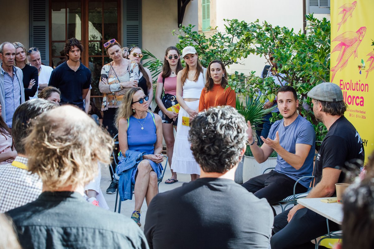 EVOLUTIONIFF's tweet photo. Días de cine y encuentros con profesionales de la industria en la isla de Mallorca.
Esto es #EvolutionMallorca 2024 🎞️⭐️
#MallorcaInspiresFestivals https://t.co/ENMnA2YDoS