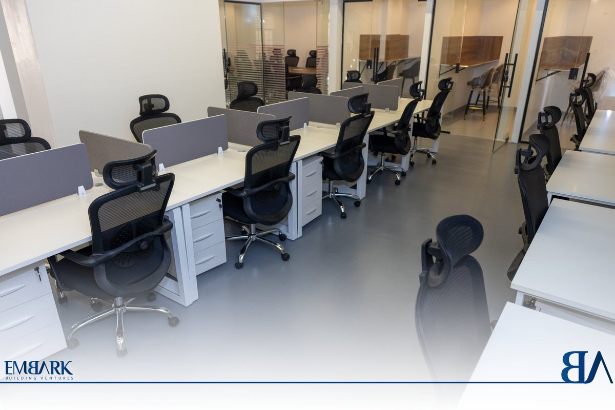 في إمبارك، نهدف إلى تمكين رواد الأعمال من خلال تقديم حلول متكاملة تدعم نجاح المشاريع من الفكرة إلى التنفيذ.

نقدم مساحات عمل مشتركة مصممة لتعزيز الإبداع والتفاعل، مع بيئة احترافية مرنة مجهزة بجميع الأدوات اللازمة
جاهز للانطلاق؟
lnkd.in/dVGcABF4