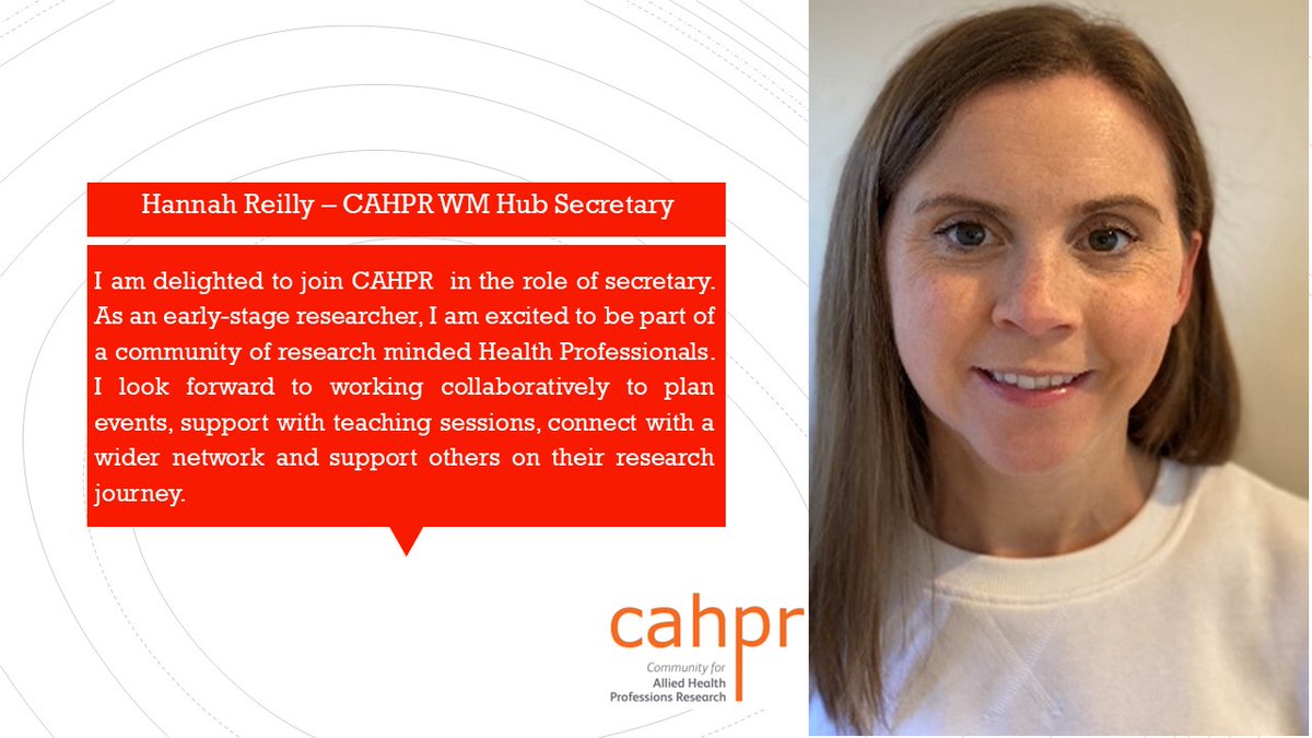 CAHPR West Mids (@cahprwestmids) on Twitter photo We're startng our week by introducing <a href="/HannahReilly28/">Hannah Reilly</a> 👋👋👋... watch this space for more introductions to the team organising your <a href="/CAHPRWestMids/">CAHPR West Mids</a> event <a href="/unibirmingham/">Uni of Birmingham</a> on 21st Nov.... <a href="/OfficialCAHPR/">OfficialCAHPR</a> <a href="/BHPComms/">Birmingham Health Partners</a> <a href="/BHPClinAc/">BHP Clinical Academics</a> <a href="/UHBTherapy/">UHB Therapy Services</a> We're startng our week by introducing <a href="/HannahReilly28/">Hannah Reilly</a> 👋👋👋... watch this space for more introductions to the team organising your <a href="/CAHPRWestMids/">CAHPR West Mids</a> event <a href="/unibirmingham/">Uni of Birmingham</a> on 21st Nov.... <a href="/OfficialCAHPR/">OfficialCAHPR</a> <a href="/BHPComms/">Birmingham Health Partners</a> <a href="/BHPClinAc/">BHP Clinical Academics</a> <a href="/UHBTherapy/">UHB Therapy Services</a>