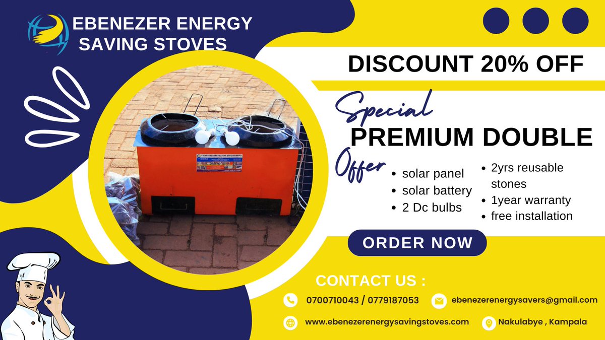 EBENEZER ENERGY SAVING STOVES LIMITED tweet media