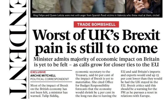 bmay's tweet image. Yet they oppose youth mobility schemes, rejoining the Single Market, and can barely even mention the word Brexit. 

Ignore every utterance about ‘growth’ from any politician who perpetuates this idiotic self-delusion for a moment longer. 

Our political class is truly third rate.