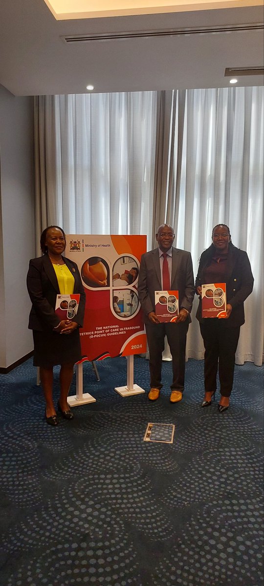 Liverpool School of Tropical Medicine - Kenya (@lstm_kenya) on Twitter photo The National Obstetric Point of Care U/S (O-POCUS)Guidelines were launched today by the <a href="/OfficePCS_KE/">Office of the Prime Cabinet Secretary (OPCS-MFDA)</a> & <a href="/MOH_Kenya/">Ministry of Health</a>. Congratulations to the steering & guidelines development Committee for a rapid expedition.#maternalhealth
<a href="/UshirikiWema/">Ushiriki Wema</a> <a href="/LSTM_MNHQoC/">Emergency Obstetric and Quality of Care Unit</a> <a href="/LSTM_Kenya/">Liverpool School of Tropical Medicine - Kenya</a>
<a href="/KenyaMedics_KMA/">Kenya Medical Association</a> The National Obstetric Point of Care U/S (O-POCUS)Guidelines were launched today by the <a href="/OfficePCS_KE/">Office of the Prime Cabinet Secretary (OPCS-MFDA)</a> & <a href="/MOH_Kenya/">Ministry of Health</a>. Congratulations to the steering & guidelines development Committee for a rapid expedition.#maternalhealth
<a href="/UshirikiWema/">Ushiriki Wema</a> <a href="/LSTM_MNHQoC/">Emergency Obstetric and Quality of Care Unit</a> <a href="/LSTM_Kenya/">Liverpool School of Tropical Medicine - Kenya</a>
<a href="/KenyaMedics_KMA/">Kenya Medical Association</a>
