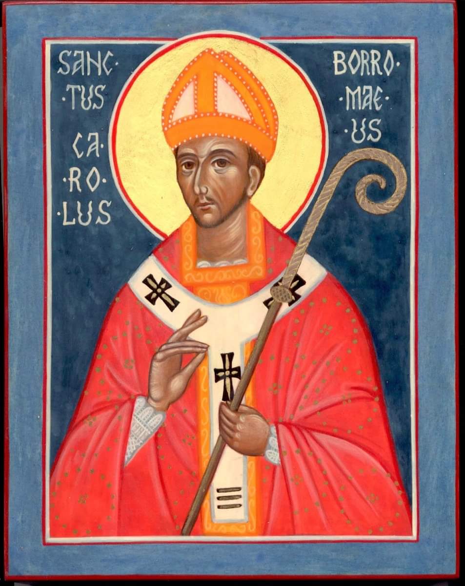 Today we celebrate St. Charles Borromeo, Bishop.

Cardinal Bishop of Milan at the age of twenty one, he worked for reform in his Diocese, drafting Catechism of the Council of Trent. Patron saint of catechists and seminarians.