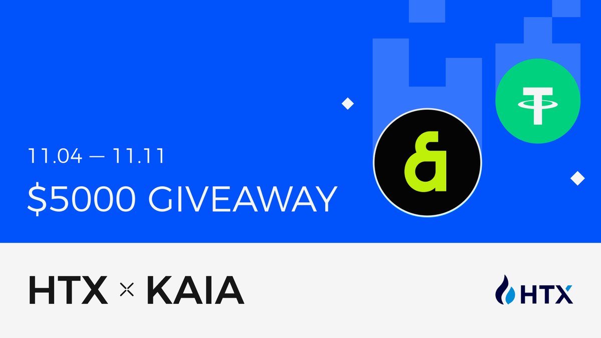 Win Big with a 5k USDT Prize Pool in KAIA!

✅Follow <a href="/HTX_Global/">HTX</a> + <a href="/KaiaChain/">Kaia</a>

✅RT + Like + Tag 2 Friends

✅ Fill out the form:
docs.google.com/forms/d/e/1FAI…

Good luck! 🍀