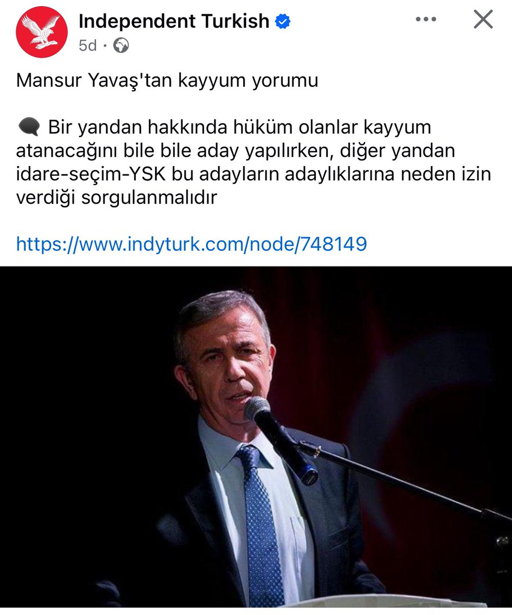 Bu da bu ülkenin muhalefetini yönetmeye talip bir diğer tatlı su muhalifi. AKP/MHP Rejiminin yarattığı yeni nesil yargı gerçekliğinden bile bihaber, onu meşrulaştırmaya hizmet eden bir pratikle muhalif görüntüsü vermeye çalışıyor. 🤦‍♂️ #Kayyum #kayyım #patlama Ahmet Türk Mardin