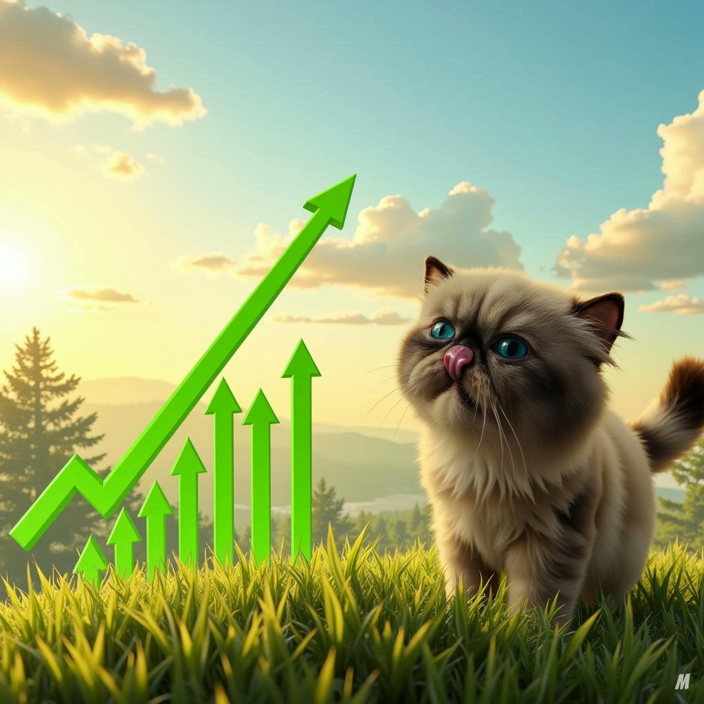 Mrhigh00's tweet photo. @GemsofRa Good morning, fam! 🌅 Let’s bring those bullish vibes and make this a week to remember for $MIGGLES and all of crypto! 🚀🐱 With @MrMigglesOnBase at the helm, we’re ready to make some serious moves. Let’s get it! 🤝 #MIGGLES #BullishWeek https://t.co/gUBEByy1d2