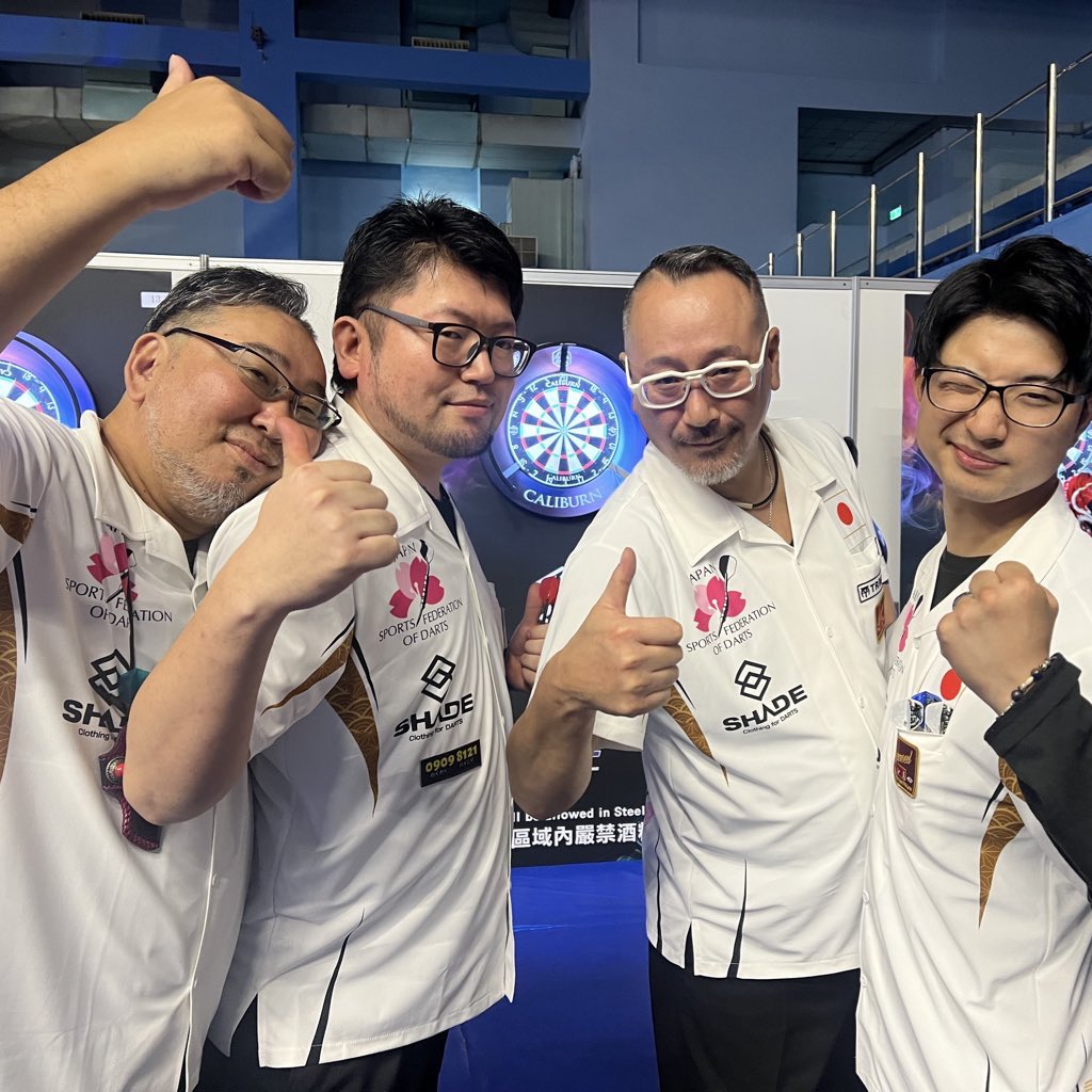 アジパシ日本男子チーム予選突破！ 次の準決勝、相手は予選全勝の台湾