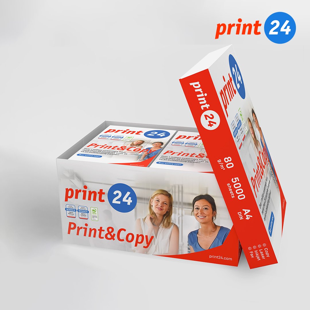 print24_it's tweet photo. Carta per stampanti/fotocopiatrici print24: vincitrice del test di comparazione e con certificato ambientale! La carta print24 ha trionfato in un test dell'istituto indipendente SID (Sächsisches Institut für die Druckindustrie)
Ordinala oggi su https://t.co/hGAupzkQpR! https://t.co/yAznH9laZR