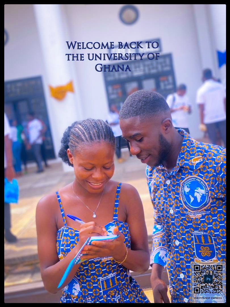 Gredsa_Legon's tweet photo. WELCOME BACK TO SCHOOL 🏫

First semester of the 2024/2025 academic year journey begins today.
All the best to all geographers at the premier university of Ghana ♥️

Live the dream! https://t.co/2HNQnmPiLo