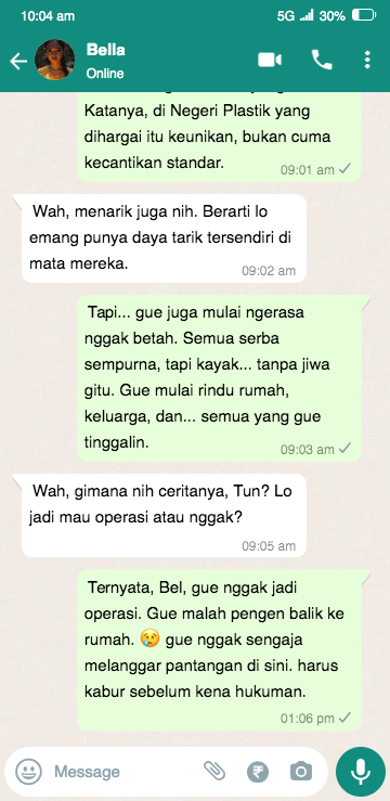 dapatkanbeasis1's tweet photo. Muak diremehkan, ia terbang ke Negeri Plastik untuk melakukan transformasi besar, tetapi kejutan terbesar justru menantinya di akhir perjalanan  #Negeriplastik #uningm https://t.co/WSPigVyGDY https://t.co/OU2vG305D1