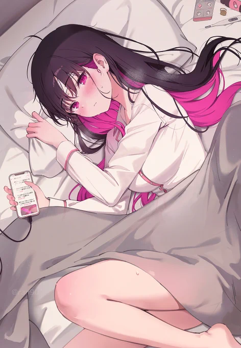 ライブの翌日、やっぱり倒れてしまったアイドルちゃん 