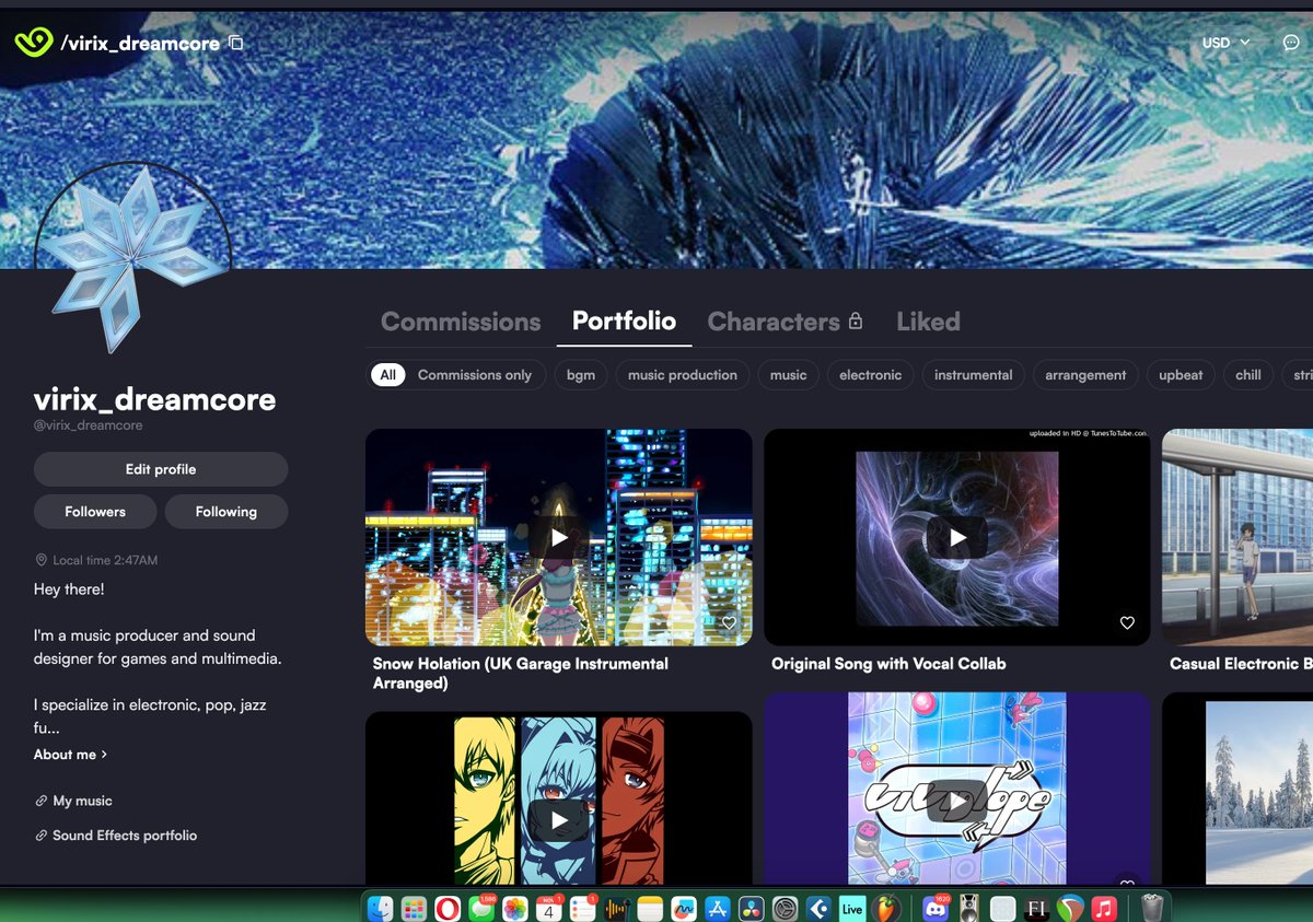 I'm excited to announce that I am now officially a #VGenArtist! More details on the type of comms I'm offering soon.
If you could follow in the meantime, that'd sure help quite a bit!

vgen.co/virix_dreamcor…