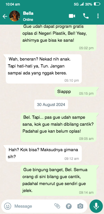 dapatkanbeasis1's tweet photo. Dengan keberanian dan tekad baja, ia pergi ke Negeri Plastik untuk membuktikan bahwa wajah baru bisa menjadi senjata ampuh untuk membungkam semua yang pernah menertawakannya #Negeriplastik #uningm https://t.co/WSPigVyGDY https://t.co/uV9z7JwRXE