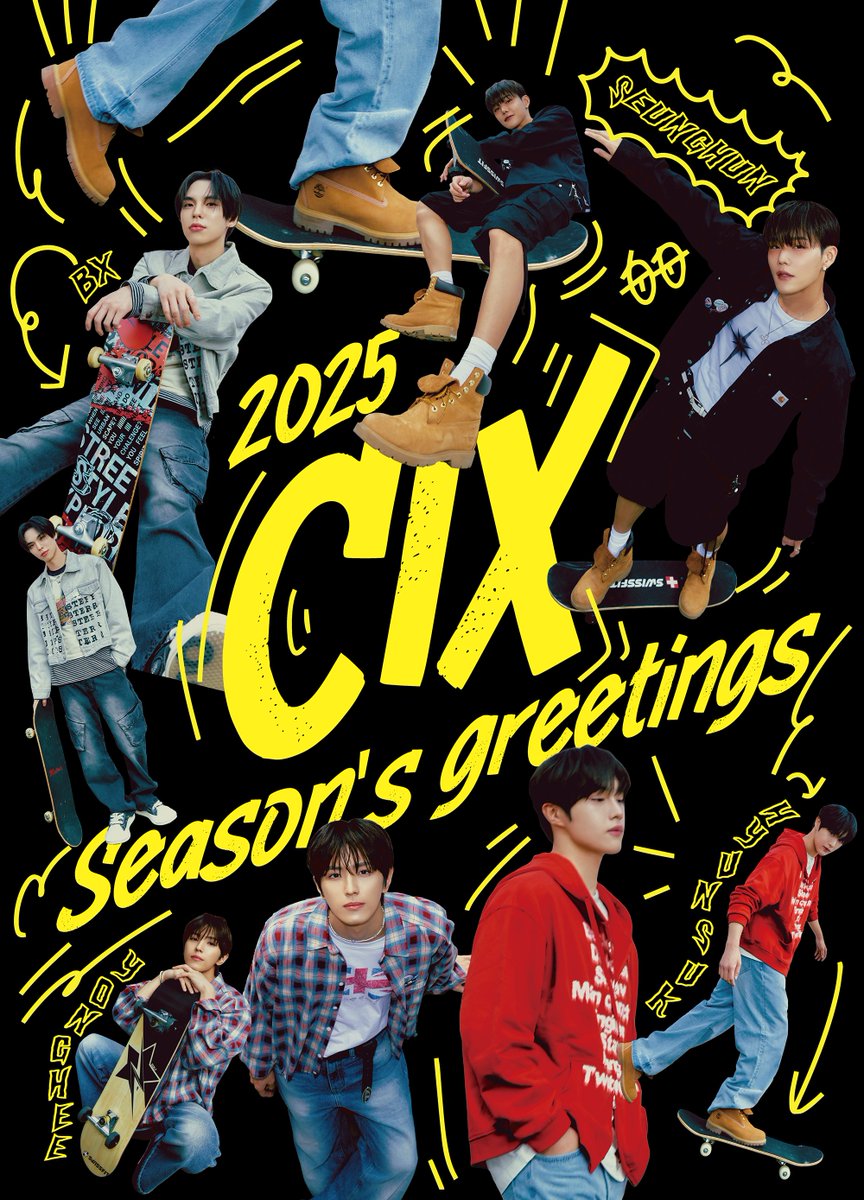 CIX_Official's tweet photo. 2025 CIX SEASON'S GREETINGS

Coming Soon!

#CIX #씨아이엑스 #BX #승훈 #용희 #현석 #SeasonsGreetings #시즌그리팅 https://t.co/1EyqaR0sG4