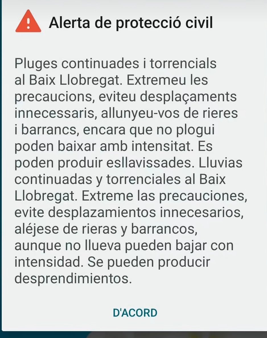 Alerta de Protecció Civil