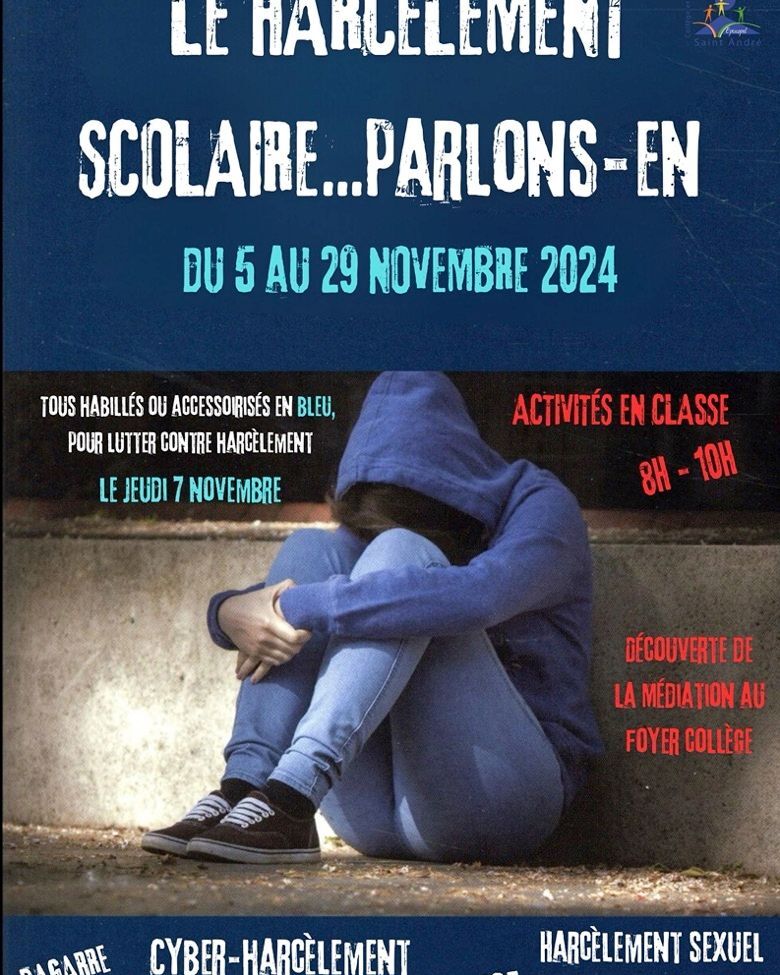 clgsaintandre's tweet photo. 👉 Novembre : le mois contre le harcèlement au @clgsaintandre https://t.co/1n7wPFmgiq