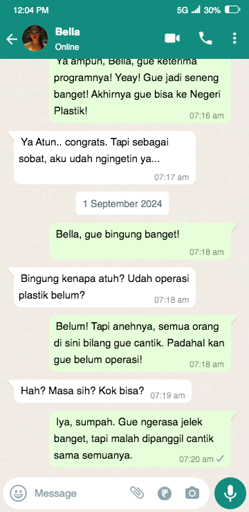 dapatkanbeasis1's tweet photo. Meninggalkan hidup lamanya di belakang, ia pergi ke Negeri Plastik untuk menjalani transformasi wajah yang akan mengubah dirinya selamanya, tapi ada hal-hal yang tak pernah ia duga akan terjadi #Negeriplastik #uningm https://t.co/WSPigVyGDY https://t.co/dBCyTsjCVW