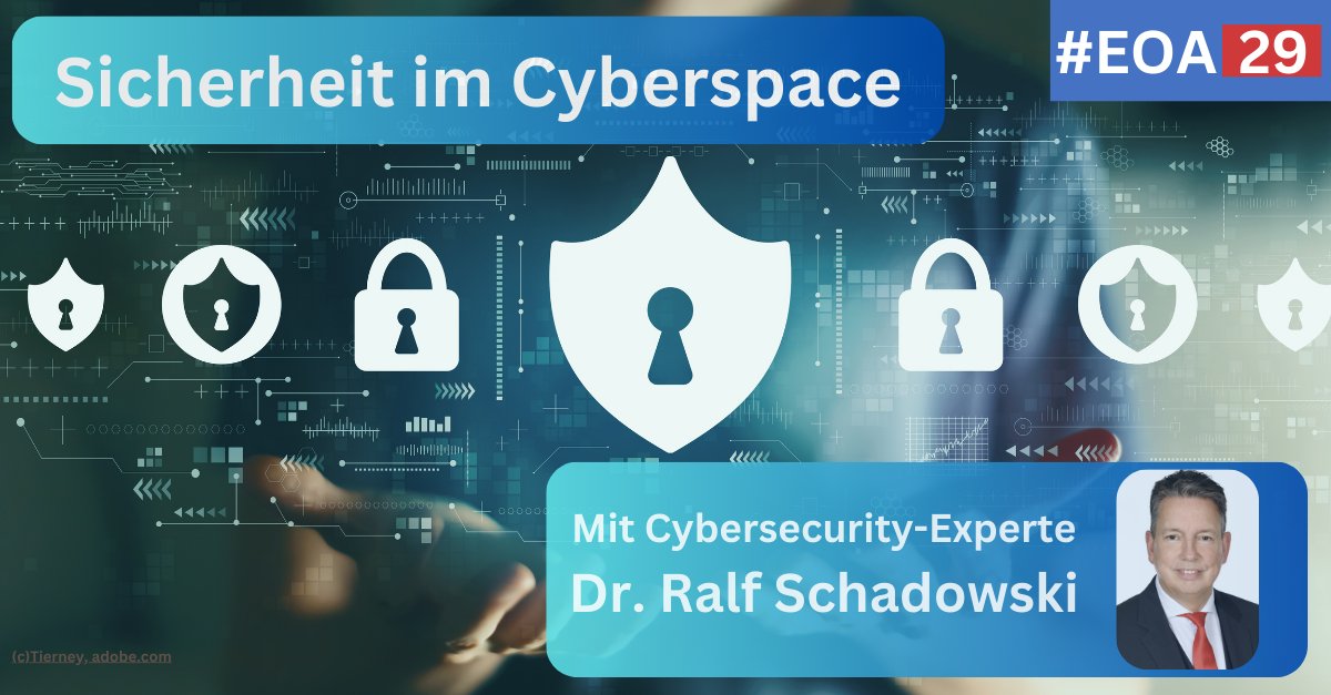 Thema Cyber Sicherheit.- Dieser Erfahrungsaustausch mit Speaker Dr. Ralf Schadowski gewährt Einblicke in die Auditergebnisse von über 1.000 Audits, und wie man es Angreifern schwerer machen kann. Wie immer pünktlich Mittwoch um 12:29 Uhr bei #EOA29. 

#hacker #security #cyber