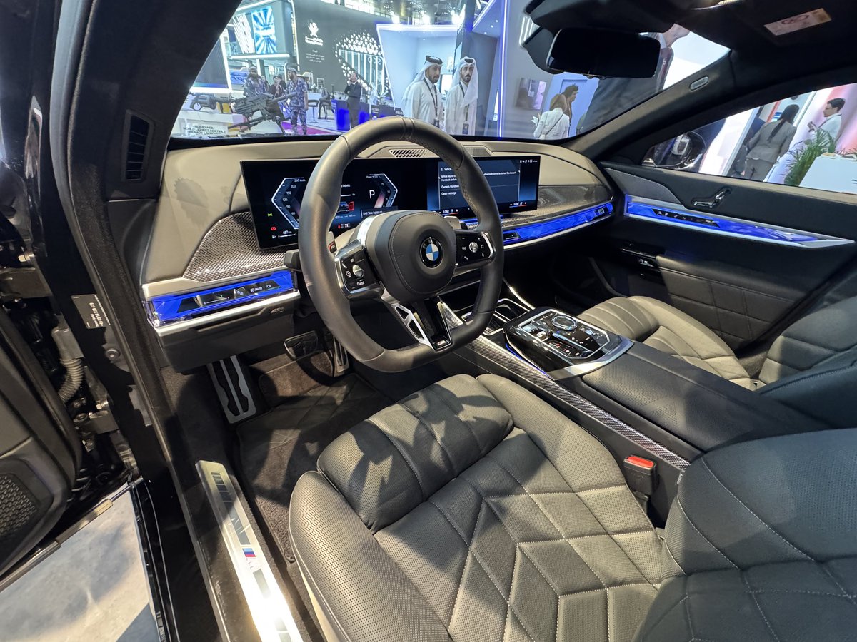aassadi's tweet photo. THE 7 PROTECTION #BMW 7 Series Protection Vehicle from Alfardan Automobiles Milipol Qatar 2024.

This vehicle redefines luxury and security, offering unparalleled protection without compromising on style.

#BMW #ProtectionVehicle #MilipolQatar #AlfardanAutomobiles #SafetyFirst https://t.co/vJ8KqYdYdK