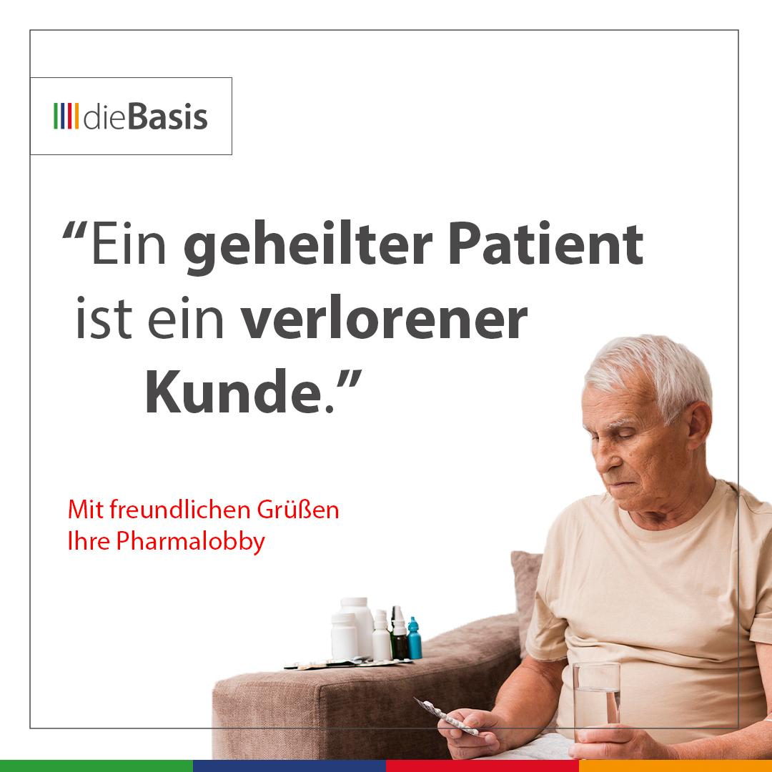 Sende dieses Meme an jemanden, der mal dringend zum Arzt müsste. 😷

🟩🟩🟦🟦🟥🟥🟧🟧

#diebasis #pharmaindustrie #gesundheitssystem #medikamente #heilung #meme
