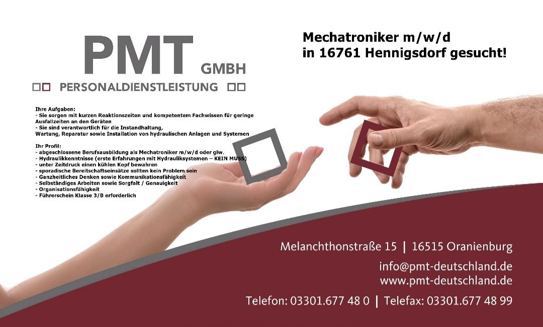 Hallo wir suchen #mechatroniker in #oranienburg #hennigsdorf 

Schickt uns eure #bewerbung an
bewerbung@pmt-deutschland.de 

#pmt #pmt_personal #pmtgmbh #potsdam
#jobs #jobsuche #jobsohv #jobsoberhavel
#berlin #jobs #jobsuche #berlinjobs #jobsinberlin #jobangebot #job