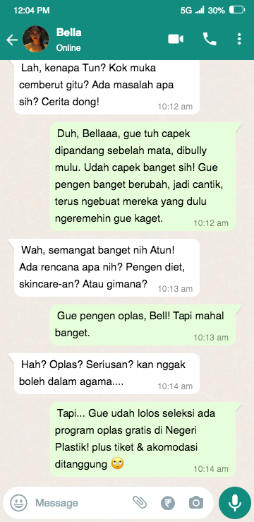 dapatkanbeasis1's tweet photo. Muak dengan cibiran dan hinaan, ia nekad menjalani transformasi drastis di Negeri Plastik, tapi yang ia temukan adalah lebih dari sekadar wajah baru #Negeriplastik #uningm https://t.co/WSPigVyGDY https://t.co/N9WwzEA75x