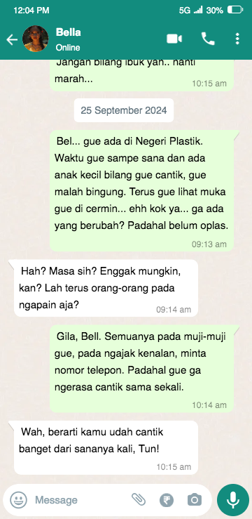 dapatkanbeasis1's tweet photo. Muak dengan cibiran dan hinaan, ia nekad menjalani transformasi drastis di Negeri Plastik, tapi yang ia temukan adalah lebih dari sekadar wajah baru #Negeriplastik #uningm https://t.co/WSPigVyGDY https://t.co/N9WwzEA75x