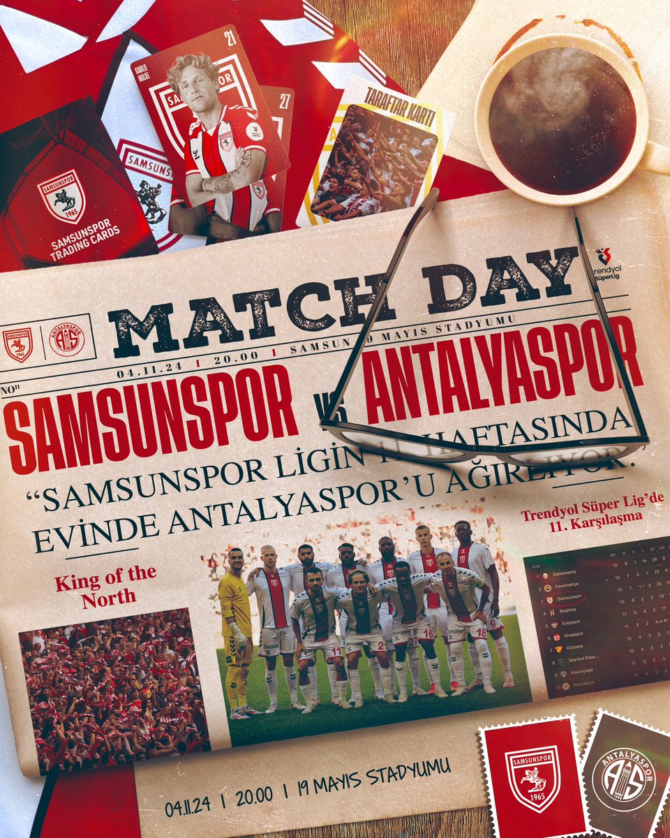 MAÇ GÜNÜ 💪

#SamsununMaçıVar

#SAMvANT