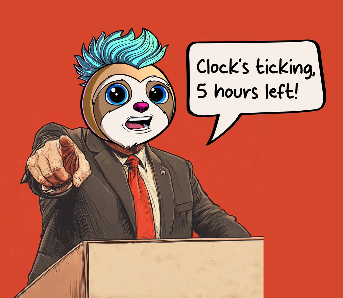 5 hours to go! Mint link drops on time!🫵