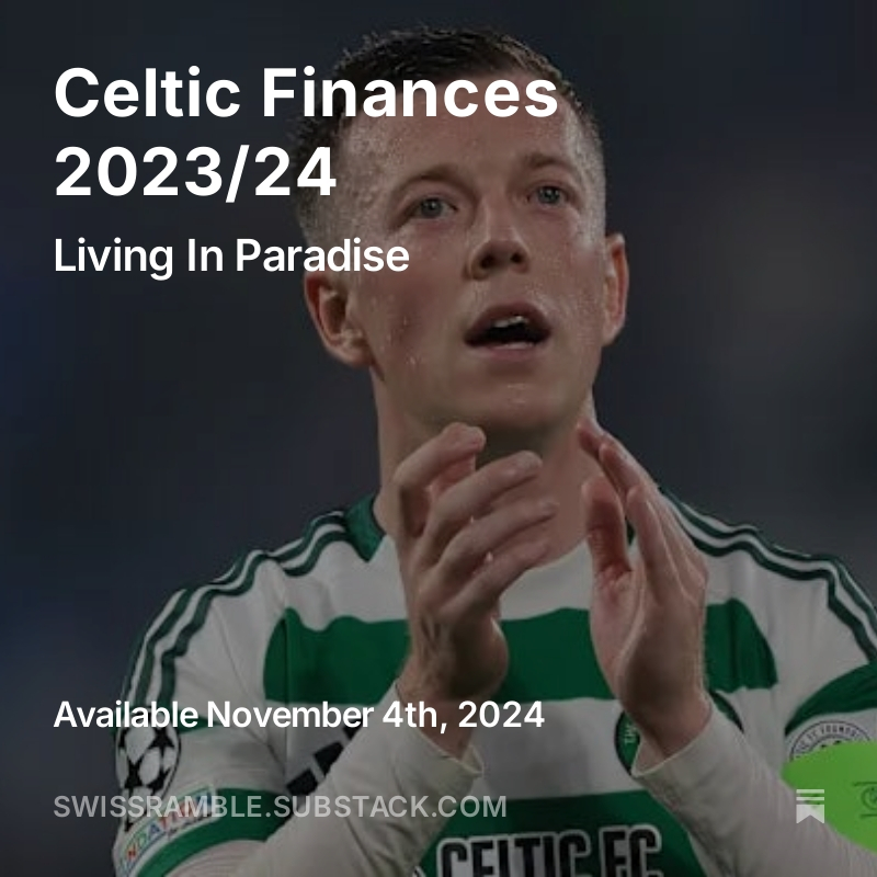 Swiss Ramble (@swissramble) on Twitter photo A review of Celtic's financial results for the 2023/24 season, when they won the Scottish Premiership and Scottish Cup double, while playing in the Champions League group stage for the second year in a row #CelticFC A review of Celtic's financial results for the 2023/24 season, when they won the Scottish Premiership and Scottish Cup double, while playing in the Champions League group stage for the second year in a row #CelticFC