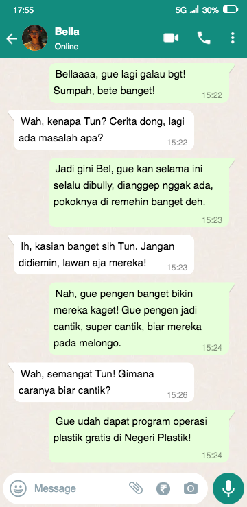 dapatkanbeasis1's tweet photo. Pergi ke Negeri Plastik dengan satu tujuan: wajah baru untuk masa depan baru. Namun, apa yang ia dapatkan justru lebih besar dari yang pernah ia bayangkan #Negeriplastik #uningm https://t.co/WSPigVy8Oq https://t.co/ejbFp894xE