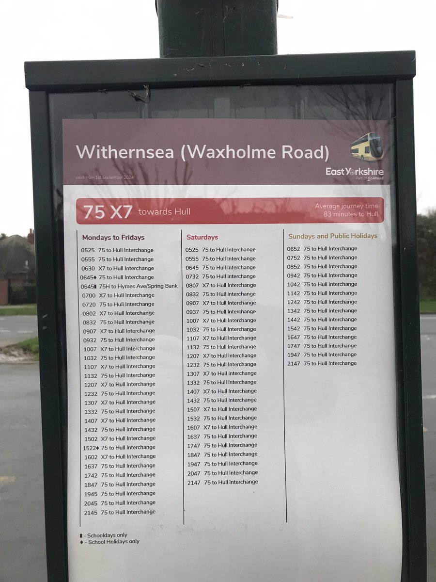 PoetDeanwilson6's tweet photo. I’m in a good mood, the new bus timetable is up!

#BusFond 
#Withernsea https://t.co/kd2aFPyJS8