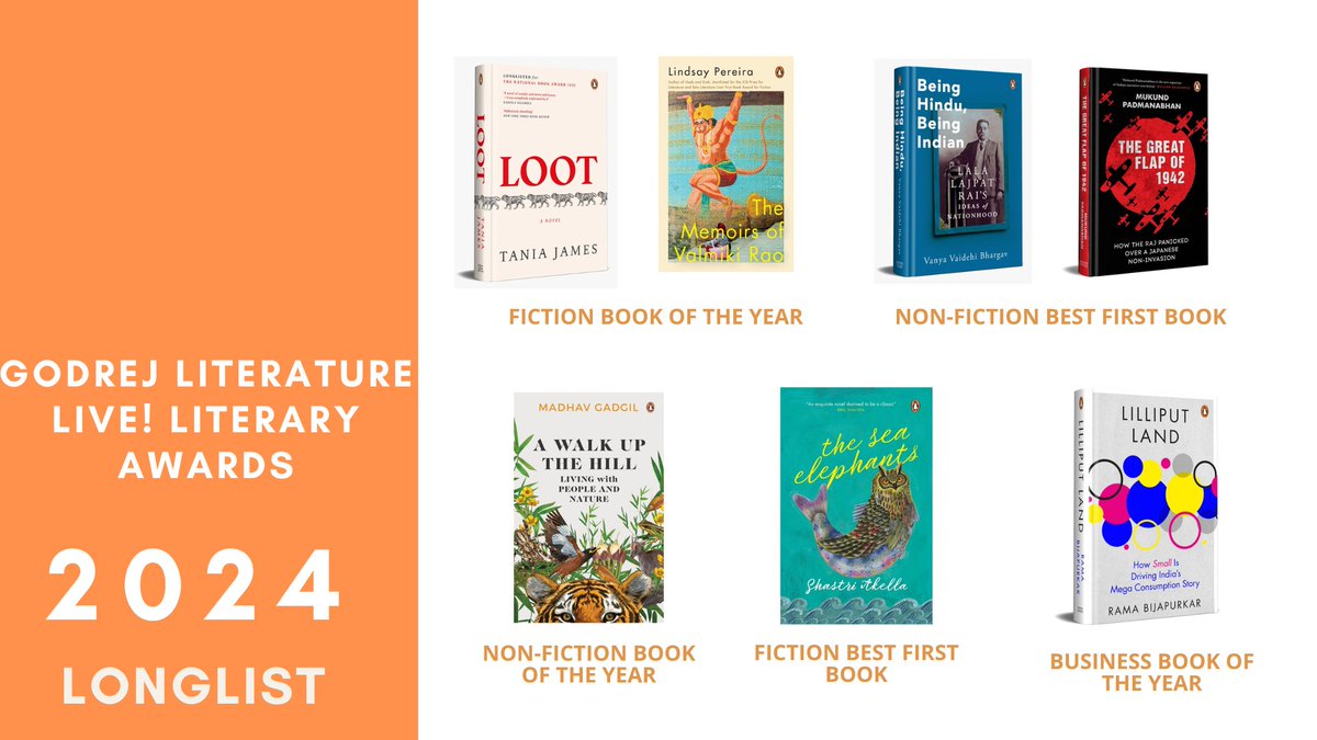 We are thrilled to share news that several of our books have made the longlist for the Godrej Literature Live! Awards in Fiction, Non-Fiction, and Business. Honored to see our titles recognized among the best! <a href="/rama_bijapurkar/">A Never-Before World</a> <a href="/TaniaJames/">Tania James 🇦🇺🦘</a> <a href="/vanyavaidehi/">Vanya Vaidehi Bhargav</a> <a href="/muk22/">Mukund Padmanabhan</a> @shastriav