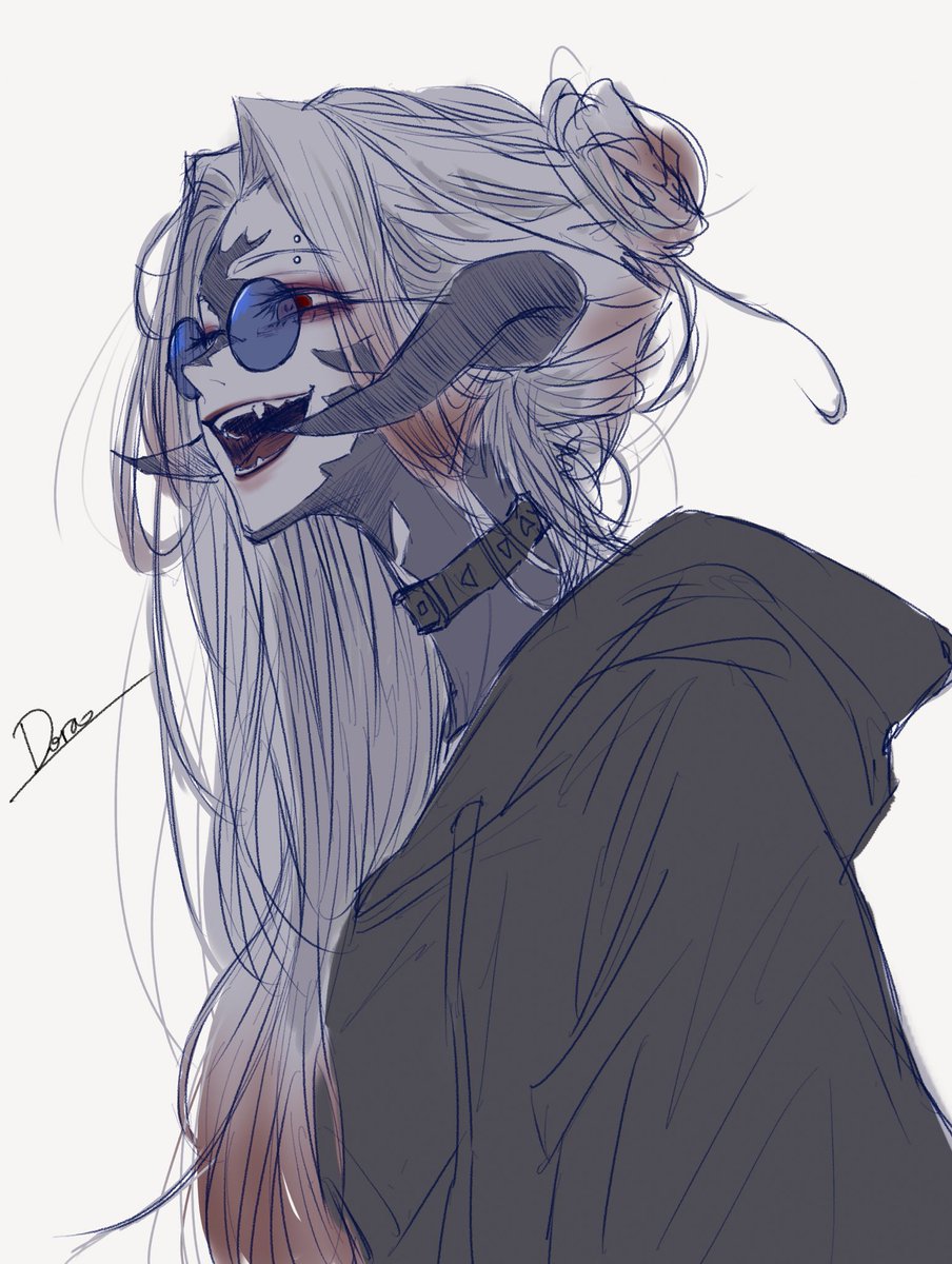 DoraReol's tweet image. ふとこういう髪型とか欲しいなって、あとこういう表情好き