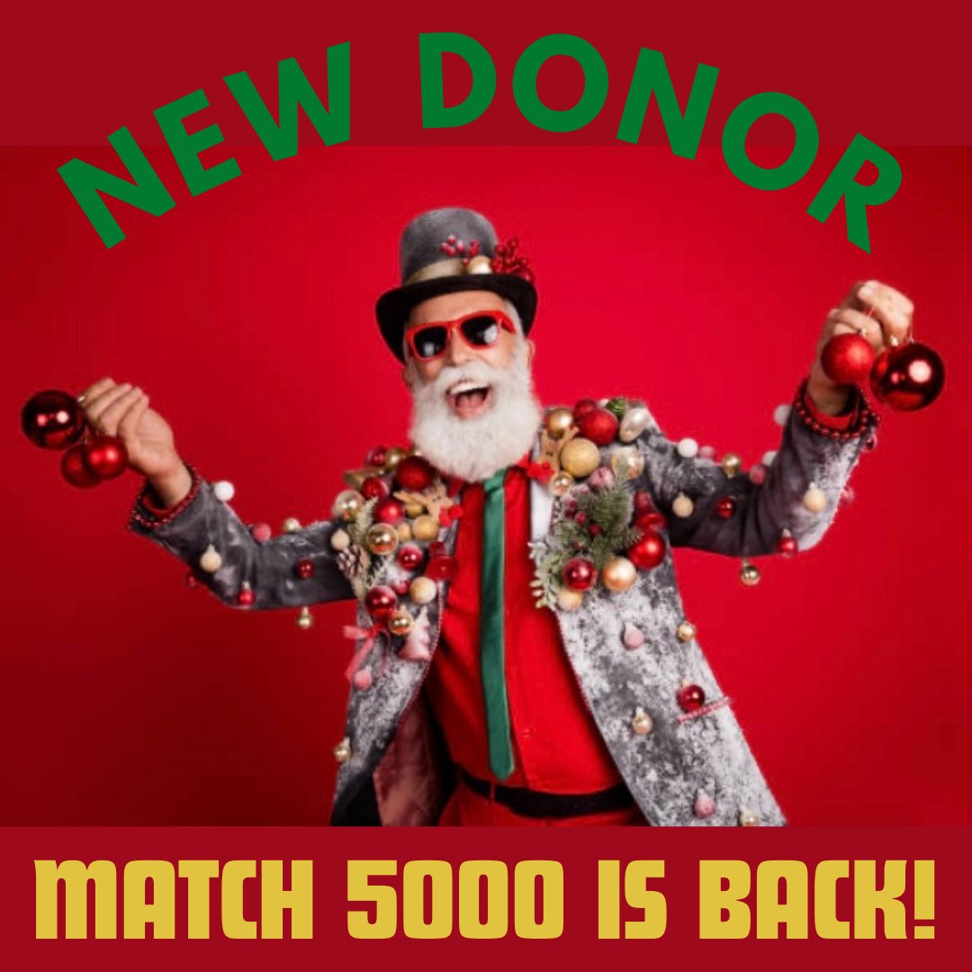 EI_cure_project's tweet image. I’m delighted to share that we have a 
NEW MATCH 5000 DONOR!!! 🎉❤️🎉

From November 1st to December 15th 2024, donations up to a total of £5000 will be doubled by our donor! 🙌

eicureproject.com/donate

Thank you &amp;amp; Happy giving everyone! 🥰

#eicureproject #hope4ei #findacure