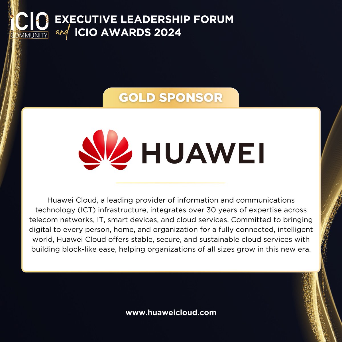 iCIOCommunity's tweet image. We are also thrilled to announce our Gold Sponsors for the Executive Leadership Forum and iCIO Awards 2024: Huawei Cloud and Nutanix Indonesia!

Swipe to learn more about these leading companies.

#iCIOCommunity #iCIOAwards #ELF2024