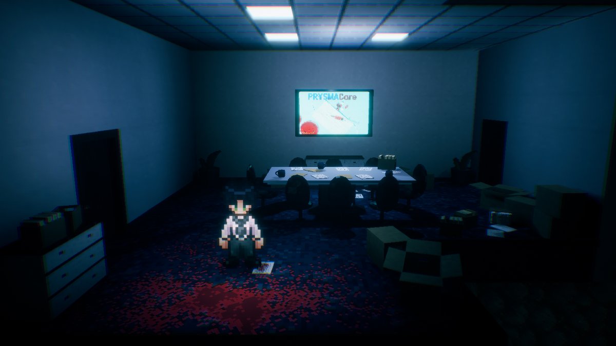 workplacegame's tweet image. One of the many offices you will explore in Workplace of Madness.
.
#gamedev #indiegame #indiedev #gamedevelopment #indiegamedev #gamedesign #gameart #indiegames #art #gamedeveloper #blender #pixelart #unrealengine #gamedevelopers #animation #pixel #ue