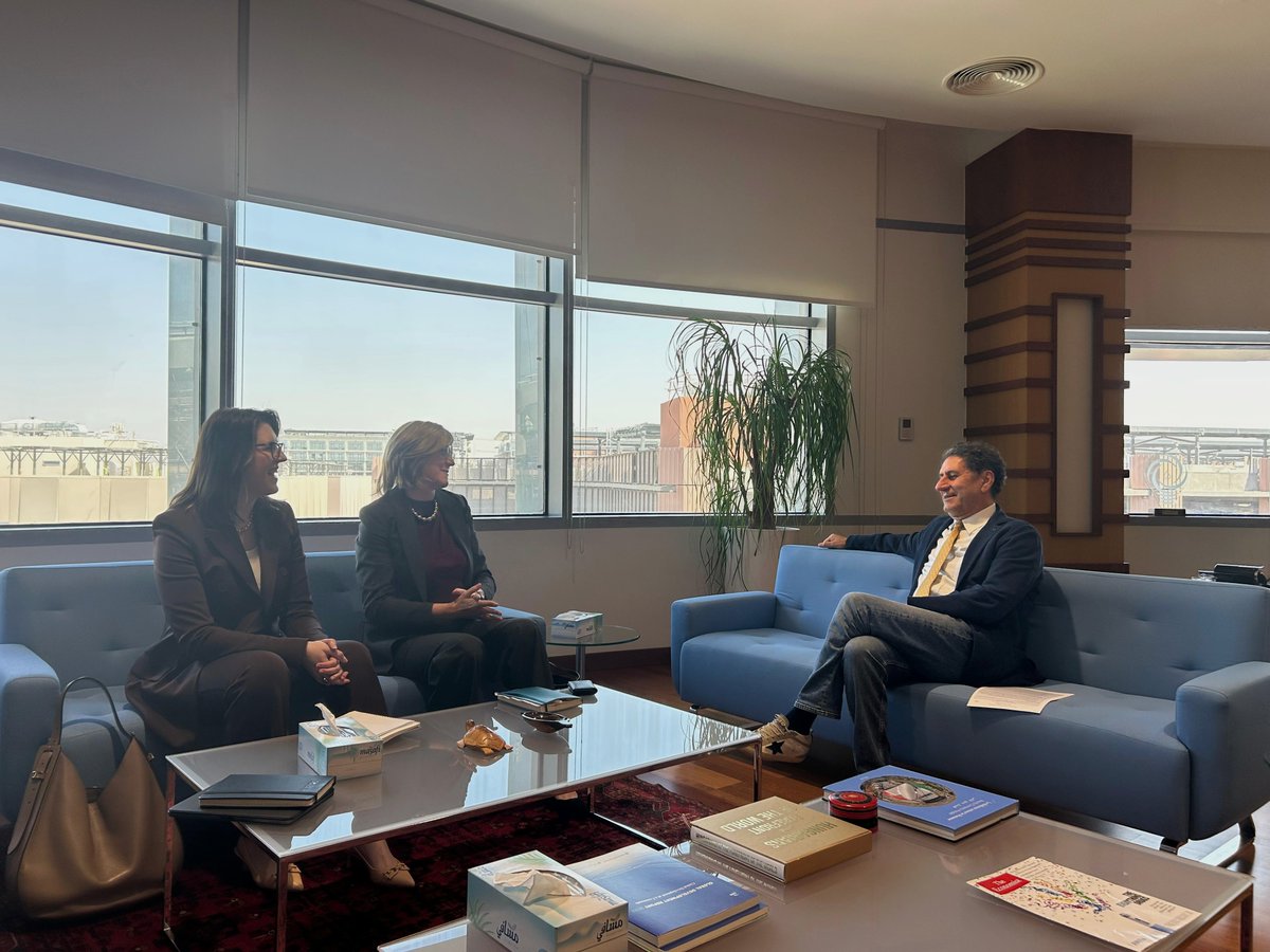 IRENA (@irena) on Twitter photo DG <a href="/flacamera/">Francesco La Camera</a> welcomed <a href="/HydrogenCouncil/">Hydrogen Council</a> CEO Ivana Jemelkova to <a href="/IRENA/">IRENA</a> HQ today.
He congratulated her on her appointment last May and discussed opportunities for collaboration on emerging topics related to hydrogen development and scale-up. DG <a href="/flacamera/">Francesco La Camera</a> welcomed <a href="/HydrogenCouncil/">Hydrogen Council</a> CEO Ivana Jemelkova to <a href="/IRENA/">IRENA</a> HQ today.
He congratulated her on her appointment last May and discussed opportunities for collaboration on emerging topics related to hydrogen development and scale-up.