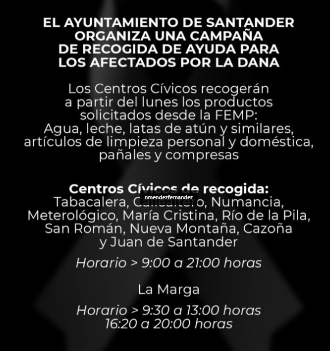 Campaña de recogida de recogida de productos solicitados desde la FEMP.
