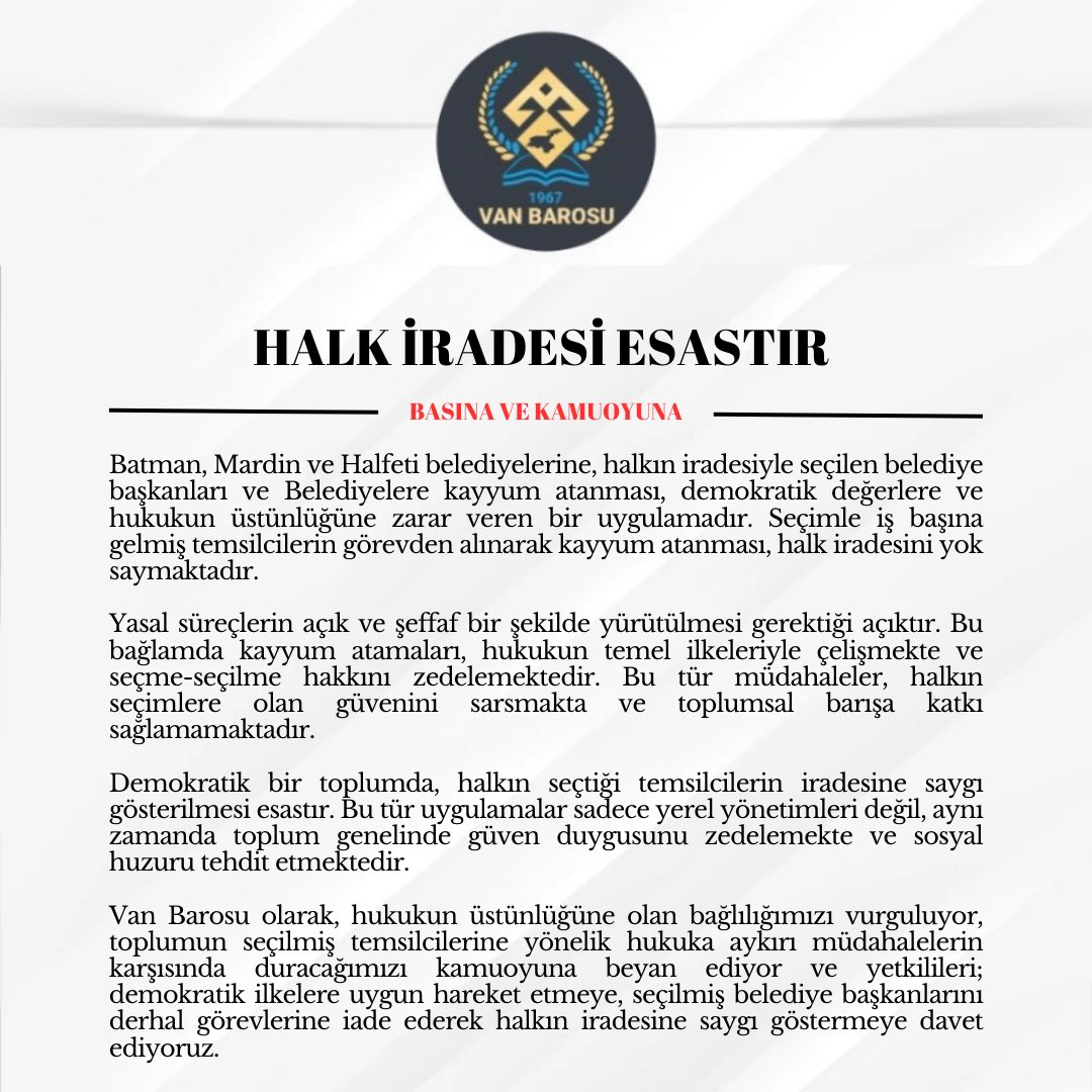 VanBaro's tweet photo. HALK İRADESİ ESASTIR

BINGEH ÎRADEYA GEL E https://t.co/umpnbLLWMS