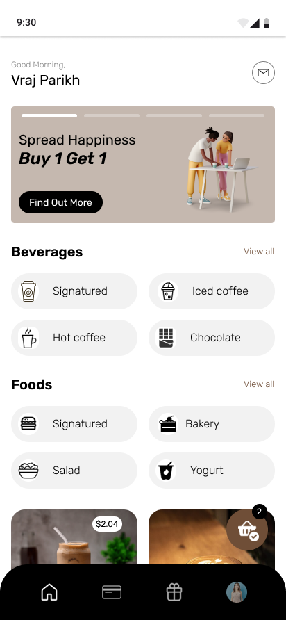 vrajsensei's tweet photo. Should I continue my coffee app design or not what do you think??
#design #designer #figma #coffeeapp #opinion #mobiledesign #Mobileapp https://t.co/DkpvyfAoD1