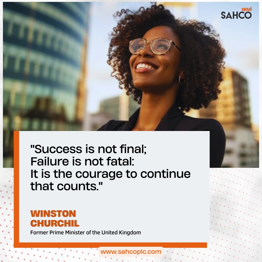 SahcoNigeria's tweet photo. “Start your week with purpose and passion! At SAHCO PLC, we believe success is built one step at a time. Let’s make every Monday a step toward excellence and growth. Here’s to a successful week ahead!”
#sahcoplc https://t.co/1mBW5B804X