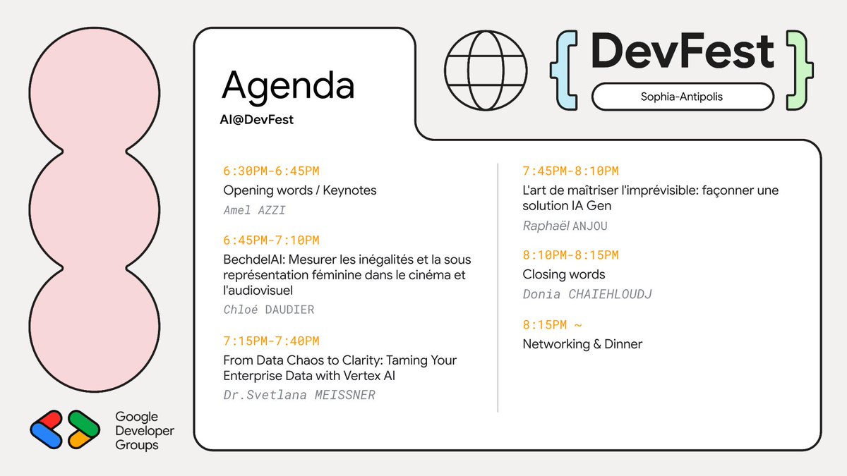 🇫🇷 On se retrouve le 28 Novembre ! Au programme 👇
🇬🇧 See you on November 28th! On the agenda 👇