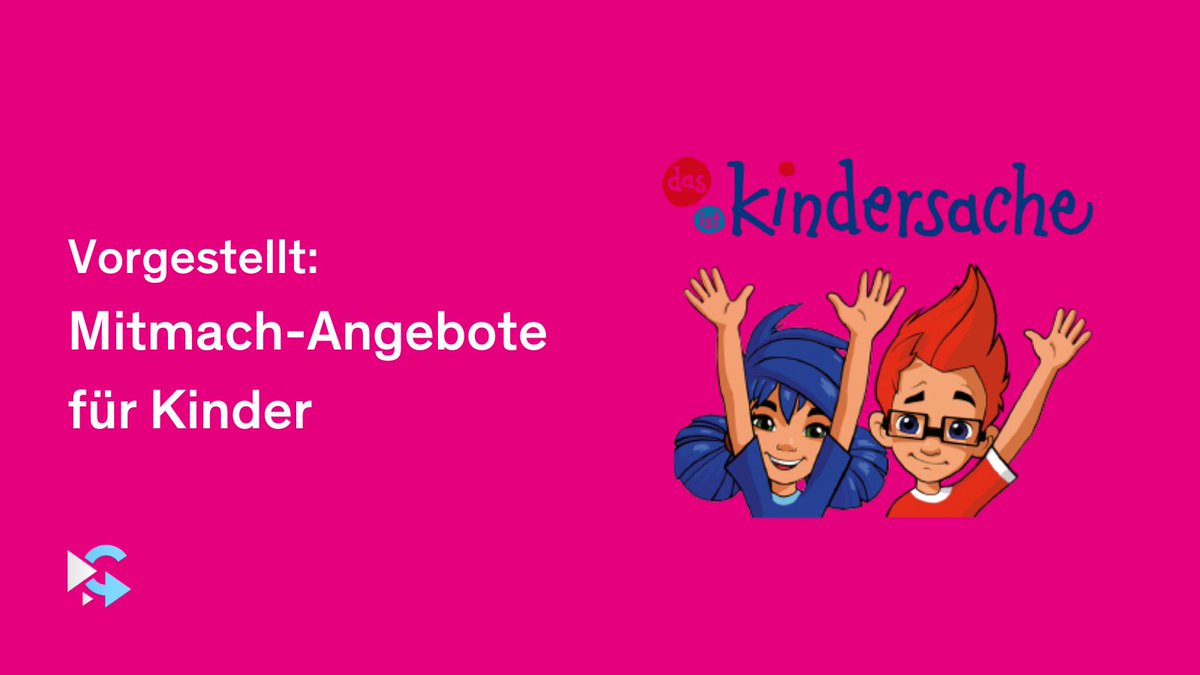 FSM e.V. (@fsm_de) on Twitter photo Kindersache ist eine Mitmach-Seite für Kinder zwischen 8 und 13 Jahren mit Informationen über die #Kinderrechte und Möglichkeiten, selbst online aktiv zu werden. #Elternguide stellt das Angebot von <a href="/DKHW_de/">Deutsches Kinderhilfswerk</a> vor: elternguide.online/kindersache/
#Kinderseiten #Medienerziehung #Kindermedien Kindersache ist eine Mitmach-Seite für Kinder zwischen 8 und 13 Jahren mit Informationen über die #Kinderrechte und Möglichkeiten, selbst online aktiv zu werden. #Elternguide stellt das Angebot von <a href="/DKHW_de/">Deutsches Kinderhilfswerk</a> vor: elternguide.online/kindersache/
#Kinderseiten #Medienerziehung #Kindermedien