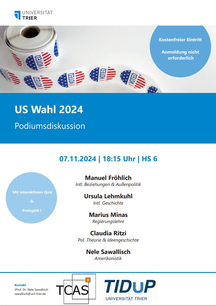 English Studies Universität Trier tweet media