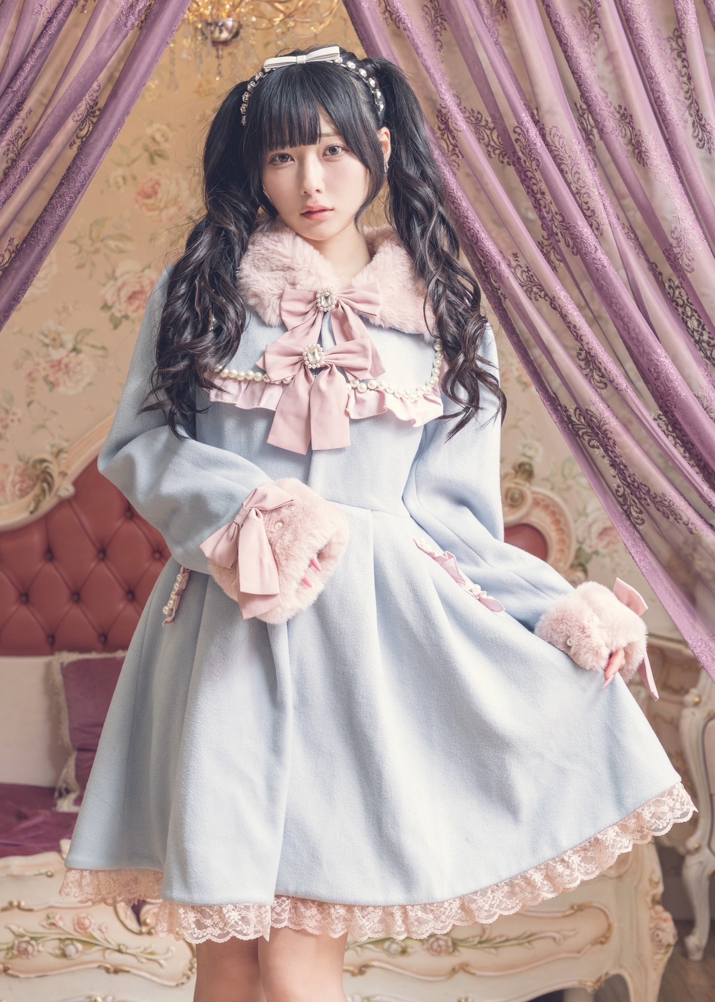 【ManonTokyo】Romantic Fur & Ribbon Coat Manon Tokyo on X: 