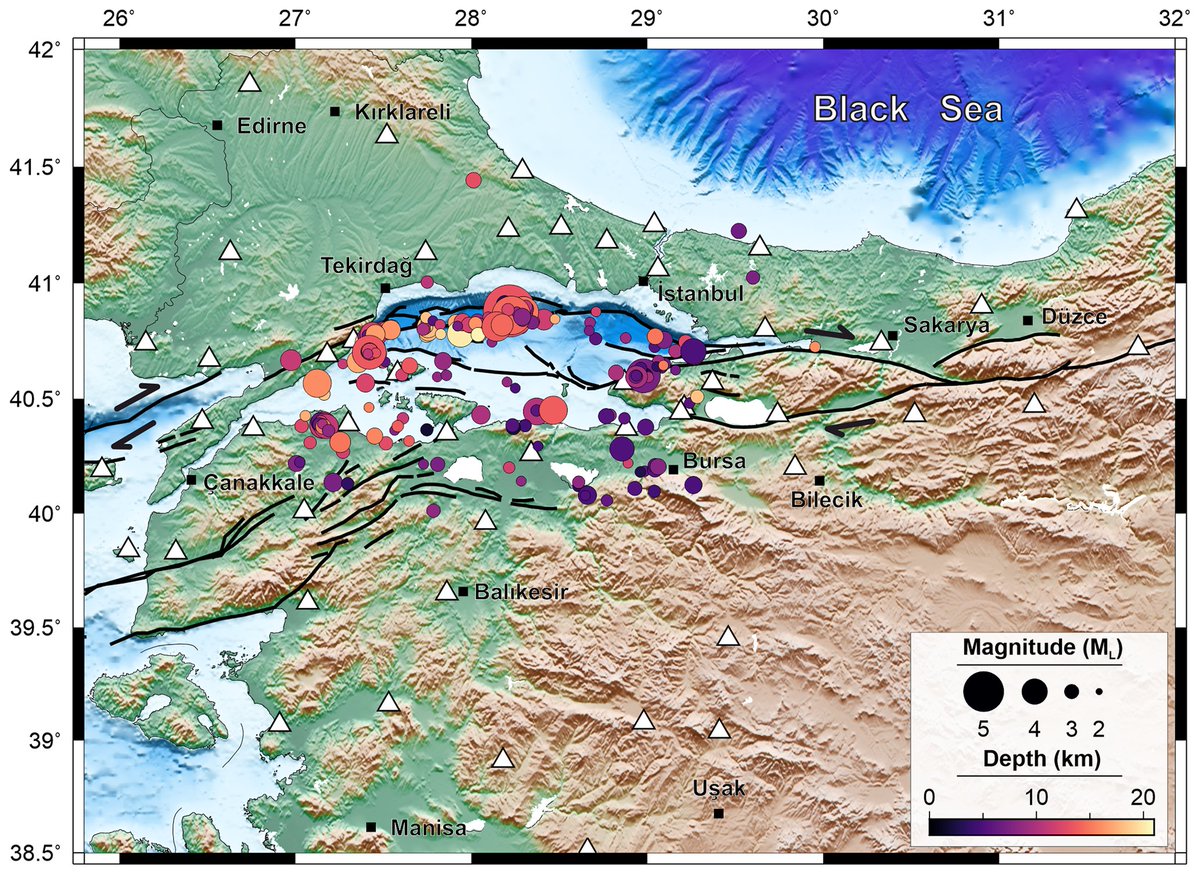 TuncayTaymaz's tweet image. We are thrilled to  announce our latest paper titled "Coda-Derived Source Properties  Estimated using Local Earthquakes in the Sea of Marmara, Türkiye" published in @EuroGeosciences #SolidEarth Volume 15 | Issue 11 | Pages 1303-1317 | Date 4 November 2024 |doi.org/10.5194/se-15-…