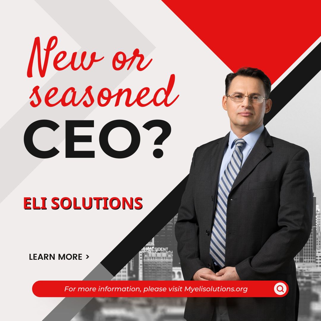👩‍💼 New or seasoned CEO? At ELI Solutions, we’re here to coach you every step of the way. From developing your leadership style to helping you achieve your business goals, our coaching programs are designed with YOU in mind.
#CEOCoaching #LeadershipDevelopment #CEOGoals