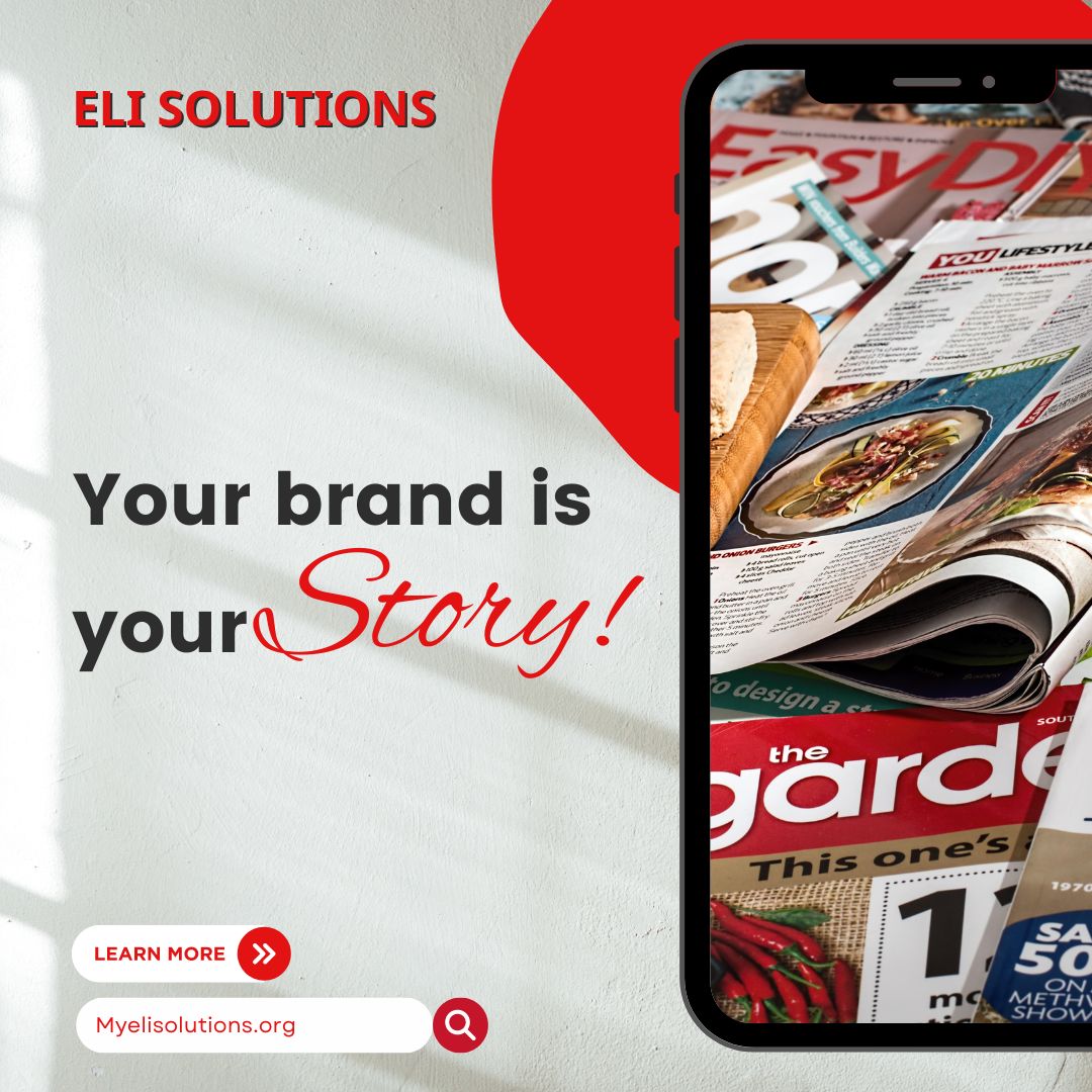 🎨 Your brand is your story! At ELI Solutions, we help you craft a powerful and cohesive brand identity that resonates with your target audience. Whether you’re launching a new business or rebranding an existing one, we’ve got you covered. 🌟

#BrandDevelopment #BrandIdentity